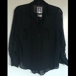 Black Button Down